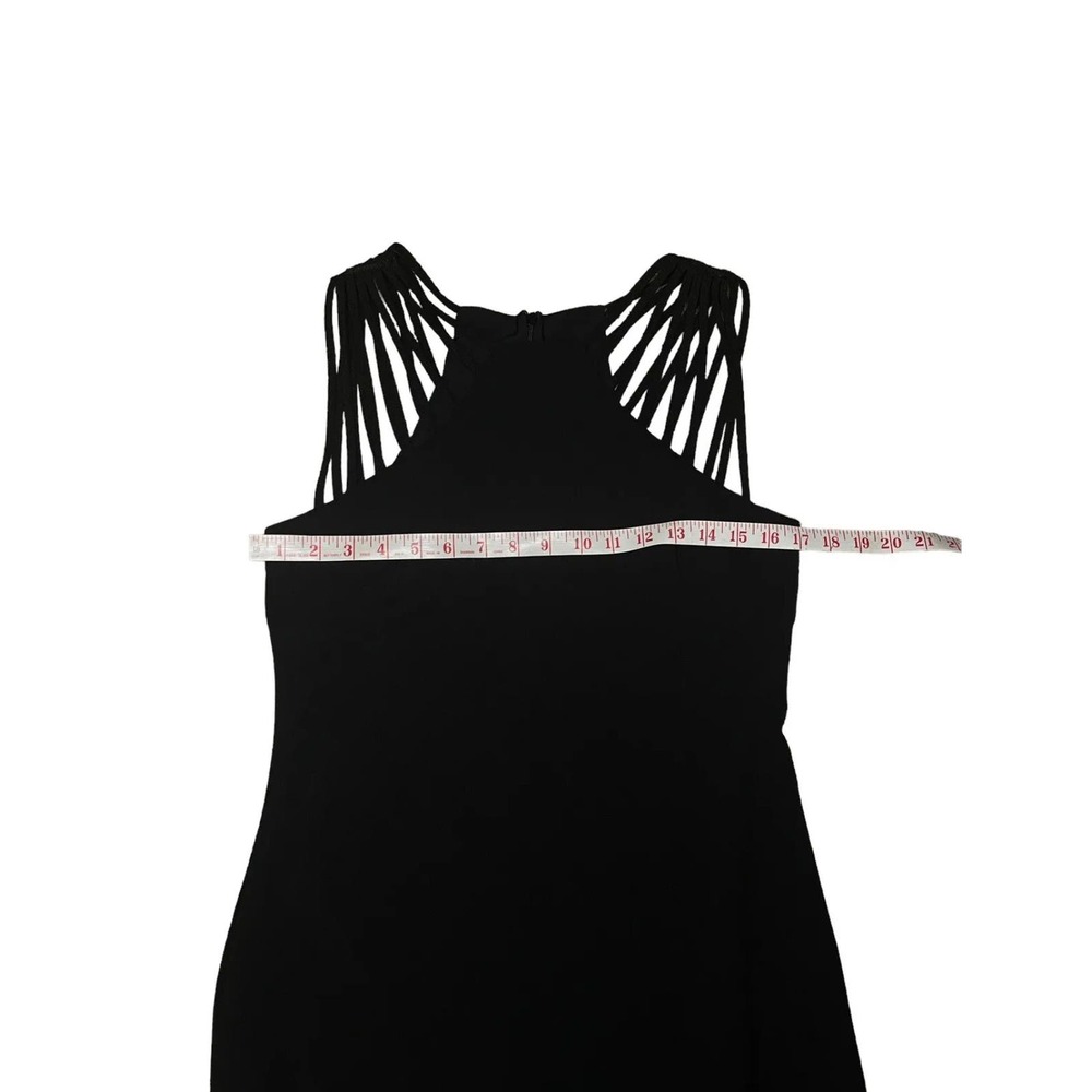 Dress the Population Cora Strappy Shoulder Sheath Dress Black Size Medium - GUC - Picture 8 of 13